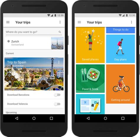 gogle trips